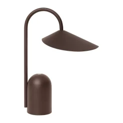 Arum portable lamp, Dark Chocolate