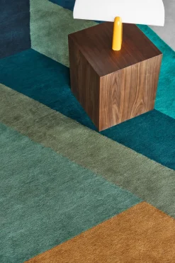 ASPEKT wool rug Pavilion Petroleum, 170x240 cm