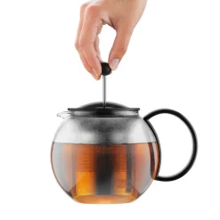 Assam teapot black, 1 l