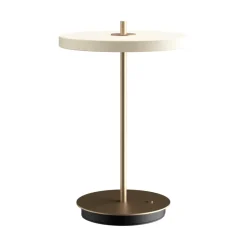 Asteria Move table lamp, Pearl white