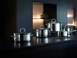 Astoria cooking set 5 pieces, Stainless steel