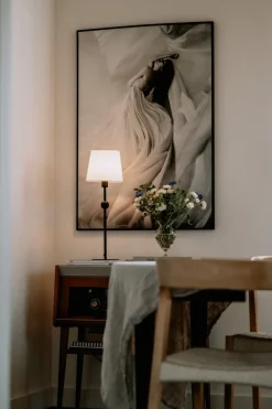 Astrid lamp base, Black