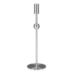 Astrid lamp base, brushed chrome