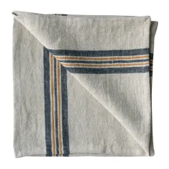 Astrid linen napkin 50x50 cm, Mustard