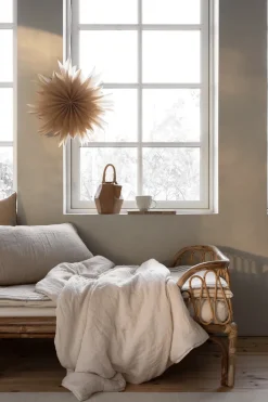 Athena advent star Ø50 cm, Beige