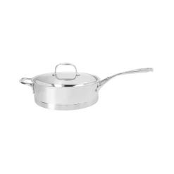 Atlantis 7 sauté pan with lid stainless steel, Ø28 cm