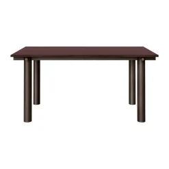 Atura dining table, Dark chocolate-burgundy, 90x160 cm