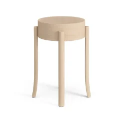 Avavick stool, Beech-natural lacquer