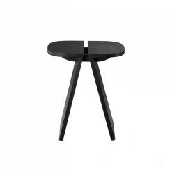 Avio stool 45 cm, Black oak