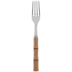 Bambou fork, natural wood