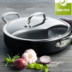 Barcelona sauce pan with lid, 30 cm
