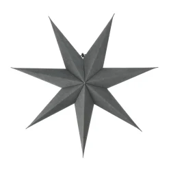 Bare advent star blue grey, 60 cm