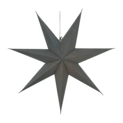 Bare advent star blue grey, 60 cm
