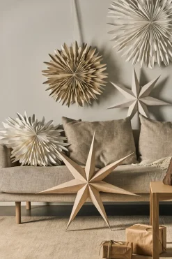 Bare advent star nature, 80 cm