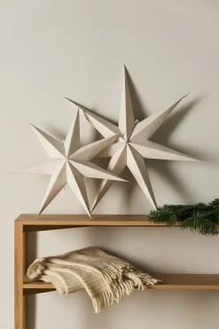 Bare advent star white, 80 cm