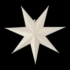 Bare advent star white, 45 cm