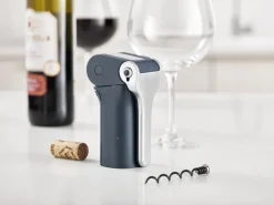 Barwise compact lever corkscrew 12.6 cm, Blue