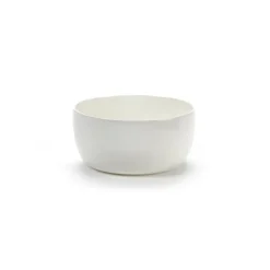 Base breakfast bowl with low rim white, 12 cm