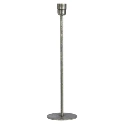 Base lamp base 45 cm, beaten silver