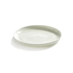 Base side plate white, 12 cm