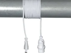 Basic cord stand E14 3.5 m, White
