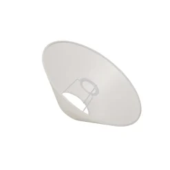 Basic flat lamp shade Ø30 cm, White