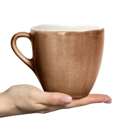 Basic organic mug 60 cl, cinnamon