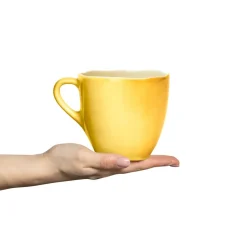 Basic organic mug 60 cl, Yellow
