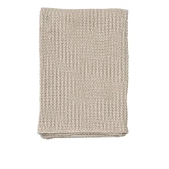 Basket cotton blanket 130x180 cm, Beige