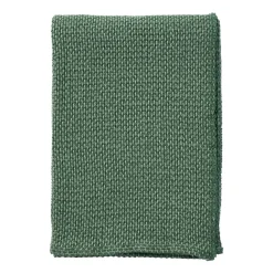 Basket cotton blanket 130x180 cm, Green
