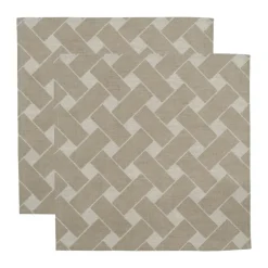 Basket XL napkin 45x45 cm 2-pack, Natural taupe