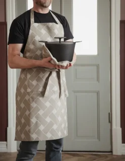 Basket XL pot holder 23x23 cm, Natural taupe