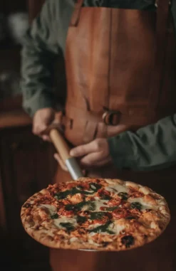 BBQ pizza paddle 76 cm, Aluminium-wood
