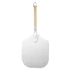 BBQ pizza peel wooden handle, 66x30,5 cm