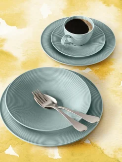 Beat service set 30 pieces, Arctic blue