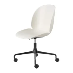 Beetle Meeting Chair office chair, Alabaster white-black