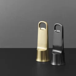 Bell bottle opener, gold