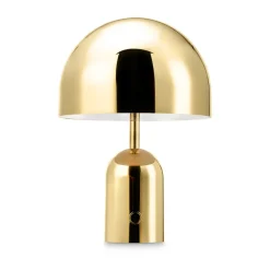 Bell Portable table lamp, Gold