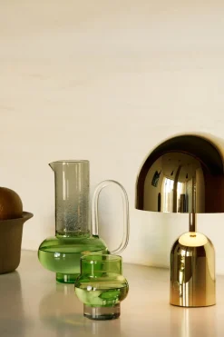 Bell Portable table lamp, Gold