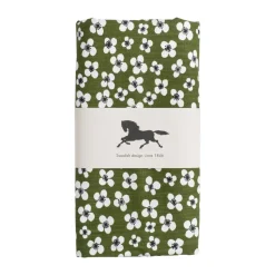 Belle Amie oilcloth, Dark green, 145x220 cm