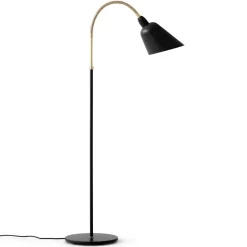 Bellevue AJ7 floor lamp, Black-brass