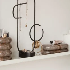 Bendum storage box, brown marble