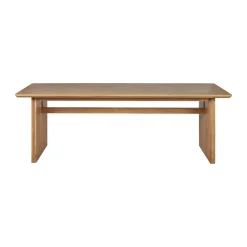 Berghem dining table 90x220 cm, Laqurered oak