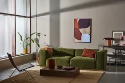 Bergsdal sofa, Luisa green