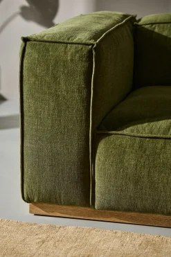 Bergsdal sofa, Luisa green