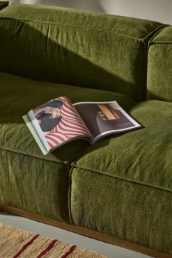 Bergsdal sofa, Luisa green