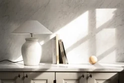 Berit lamp base 38 cm, Light grey