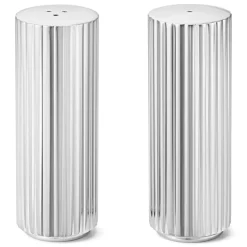 Bernadotte salt- and pepper set, Stainless steel