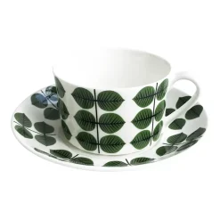 Berså teacup with saucer 35 cl, Green