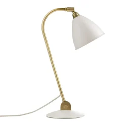 Bestlite BL2 table lamp, matte white-brass